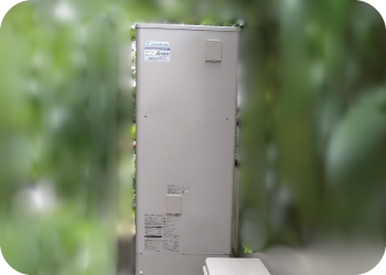 電機温水器からエコキュートへ取替工事